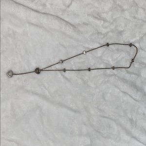 Tiffany & Co. heart drop necklace